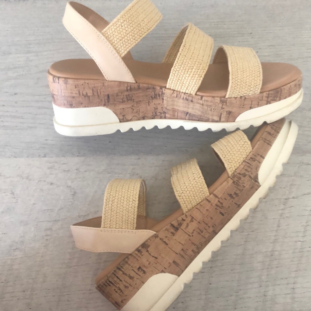 Tan sandals
